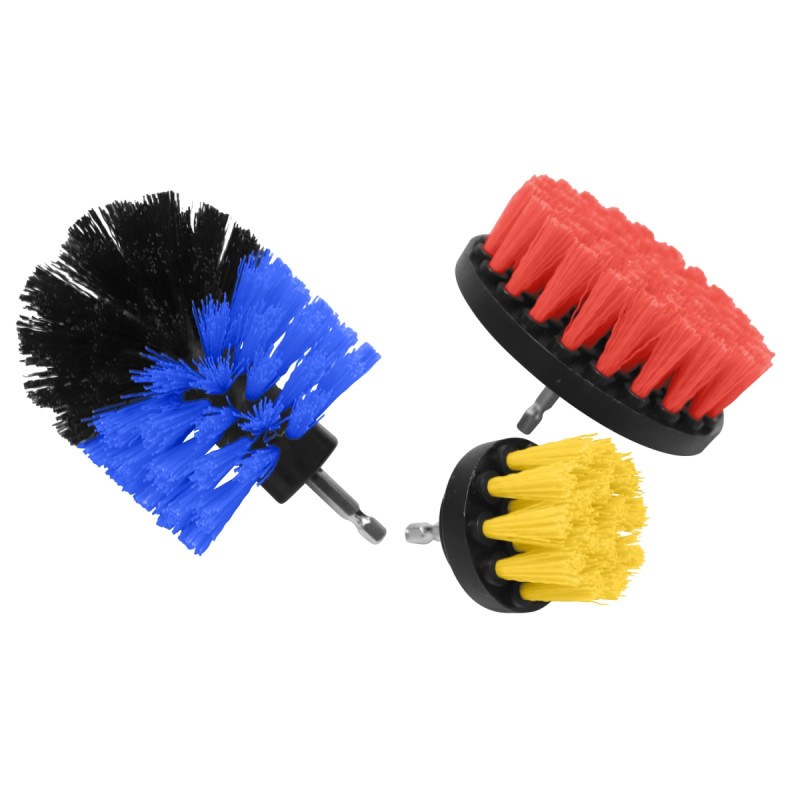 Work It By Millarco Power Brush Børster Til Boremaskine   Stk