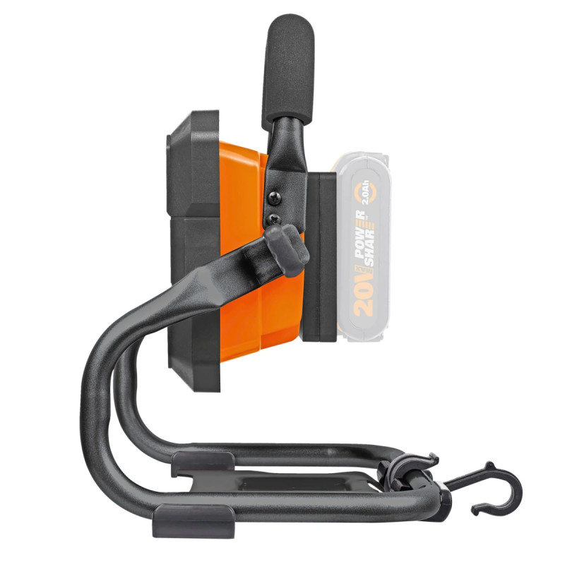 Worx Lampe 20v Led  1500lm 360â  Vendbar  22x21x25cm