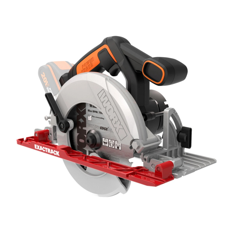 Worx Rundsav  Easy Track 165mm 3600rpm Solo