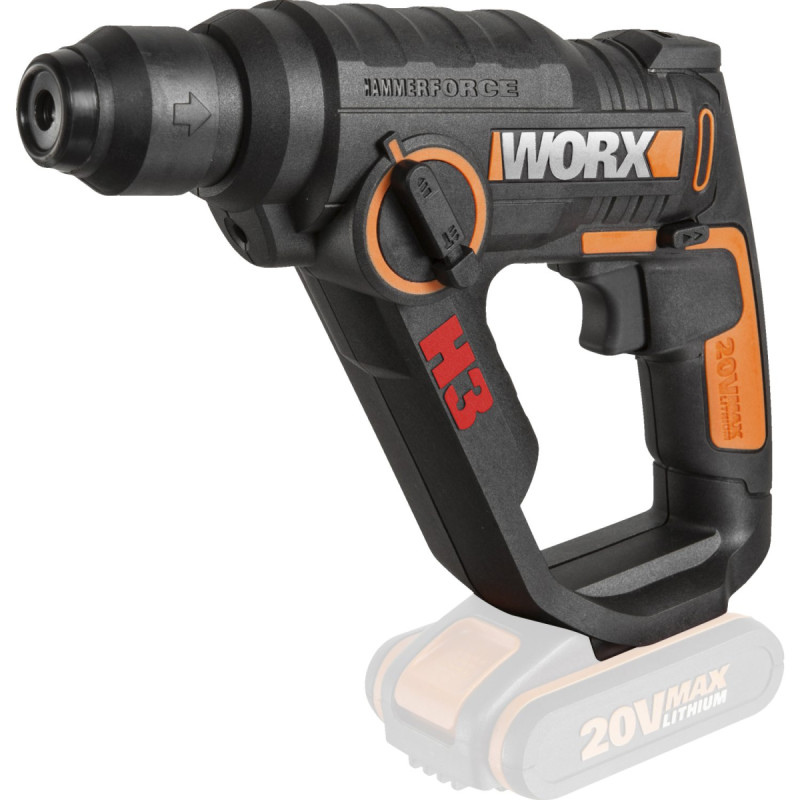 Worx 20v H3 Borehammer  Solo