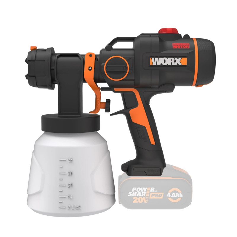 Worx 20v Maler Sprøjtepistol